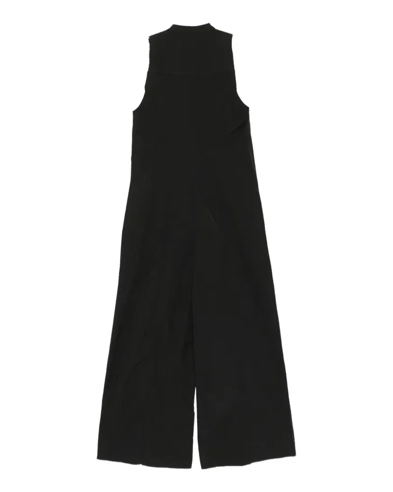 Osklen zip wide-leg jumpsuit - Schwarz Schwarz