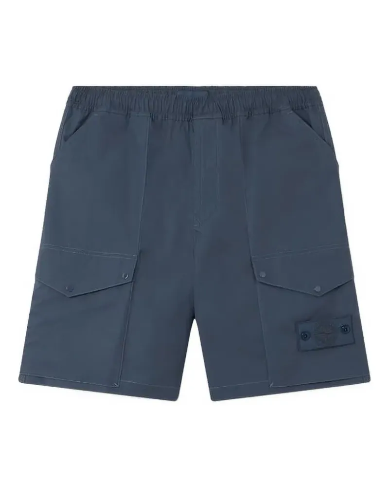 Stone Island cotton cargo shorts - Blau Blau