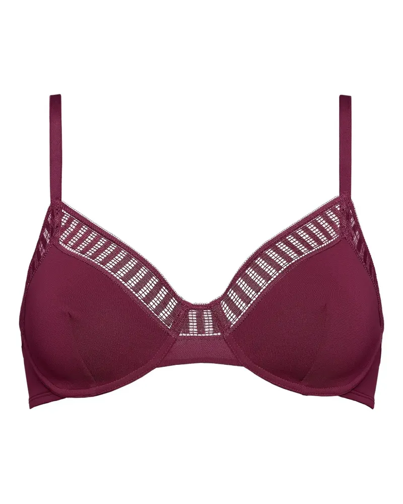 Eres BH mit gestreifter Spitze - Violett Violett