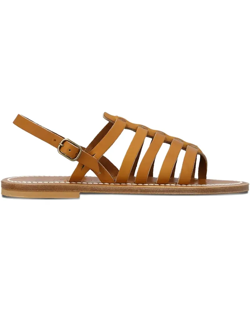 K.Jacques  Homere Sandalen mit Knöchelriemen - Braun Braun
