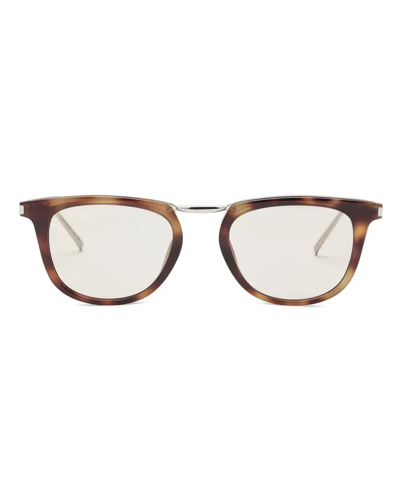 Saint Laurent Sonnenbrille in Schildpattoptik - Braun Braun