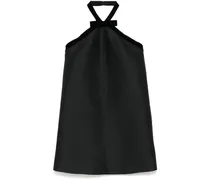 Minikleid mit Schleifendetail - Schwarz