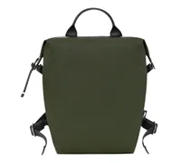 Rucksack aus Leder - Grün