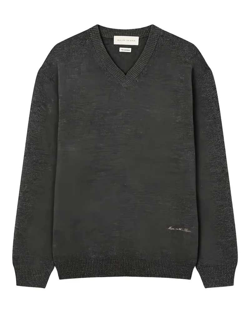 ManOnTheBoon V-neck sweater - Grau Grau