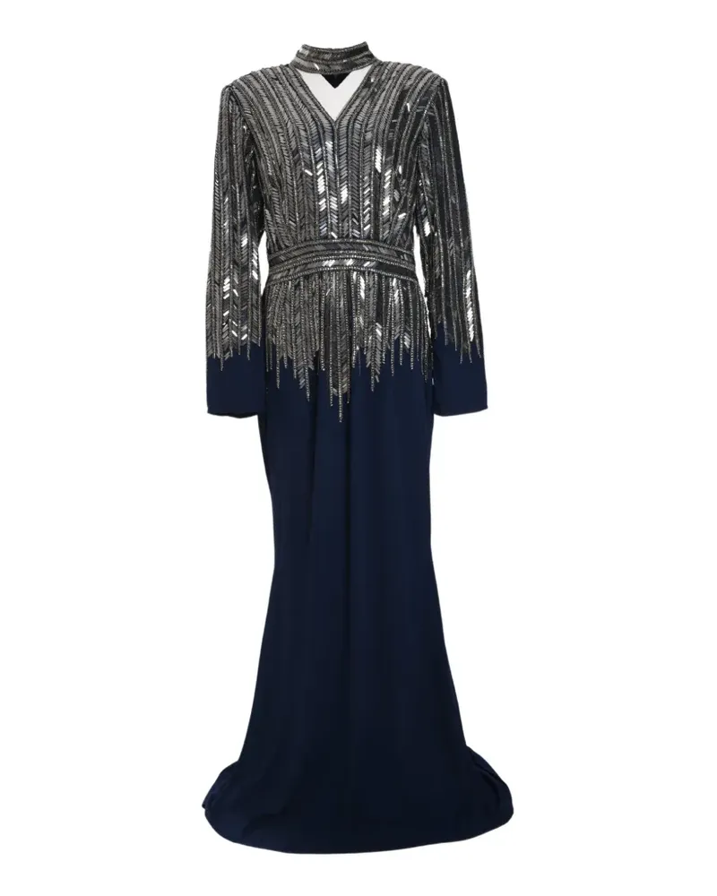 Prabal Gurung Verziertes Midikleid - Blau Blau