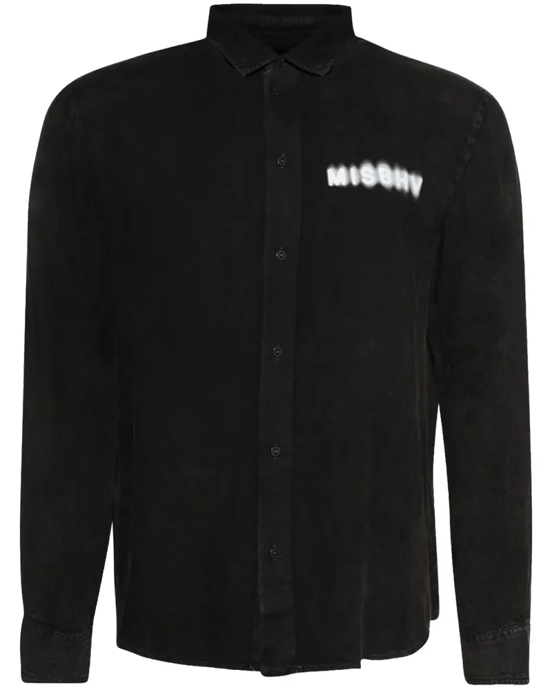 MISBHV Community Superfluid Hemd - Schwarz Schwarz