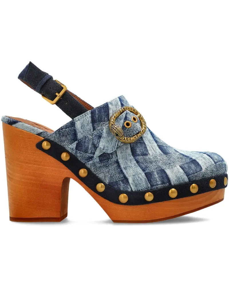 Kurt Geiger Mayfair Pumps mit Slingback-Schnalle 105mm - Blau Blau