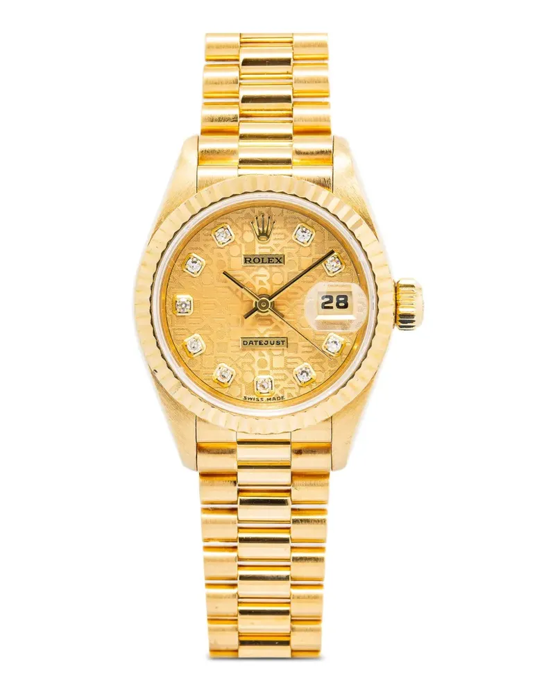 Rolex Lady-Datejust Armbanduhr 26mm - Gold Gold