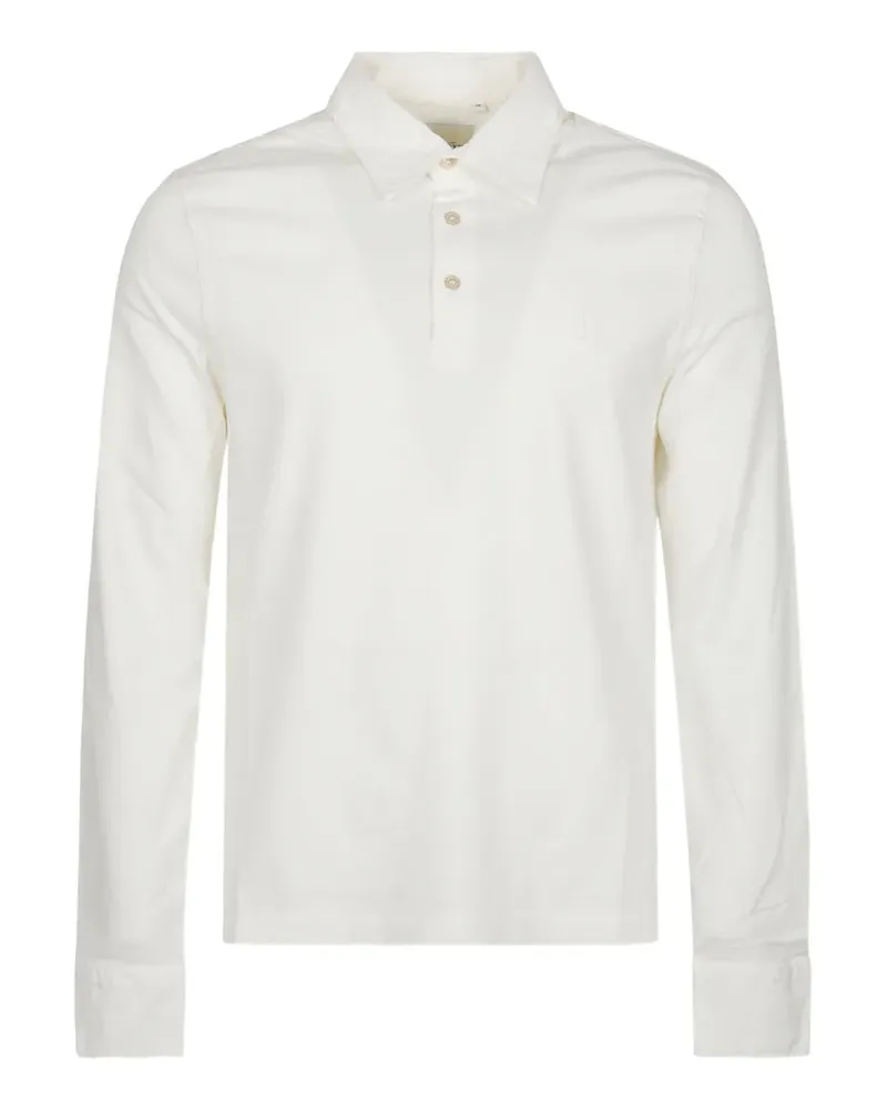 Ballantyne long-sleeved polo shirt - Weiß Weiß
