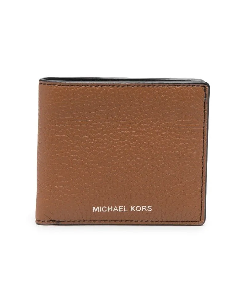 Michael Kors Portemonnaie aus strukturiertem Leder - Braun Braun