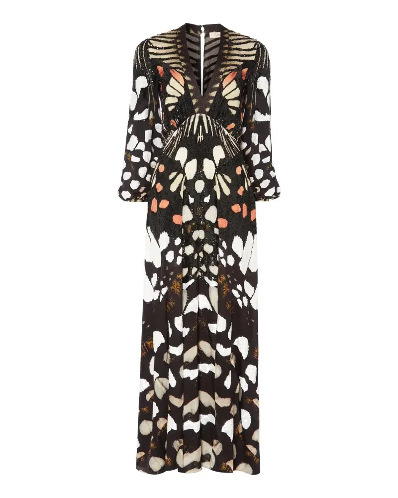 Temperley London Emperor Abendkleid - Schwarz Schwarz