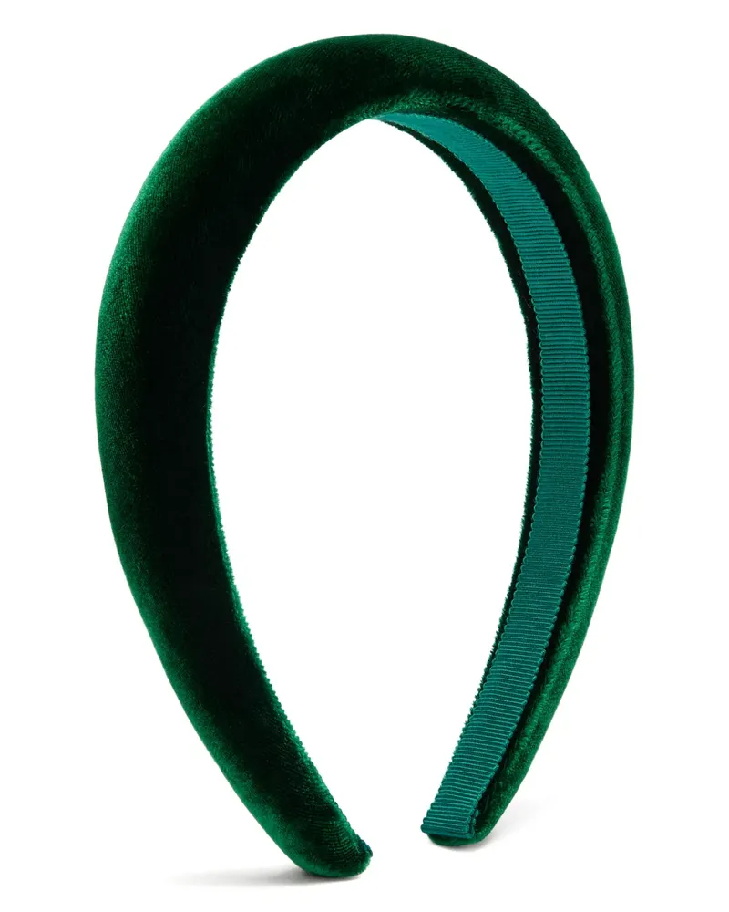 Jennifer Behr Tori padded headband - Grün Grün