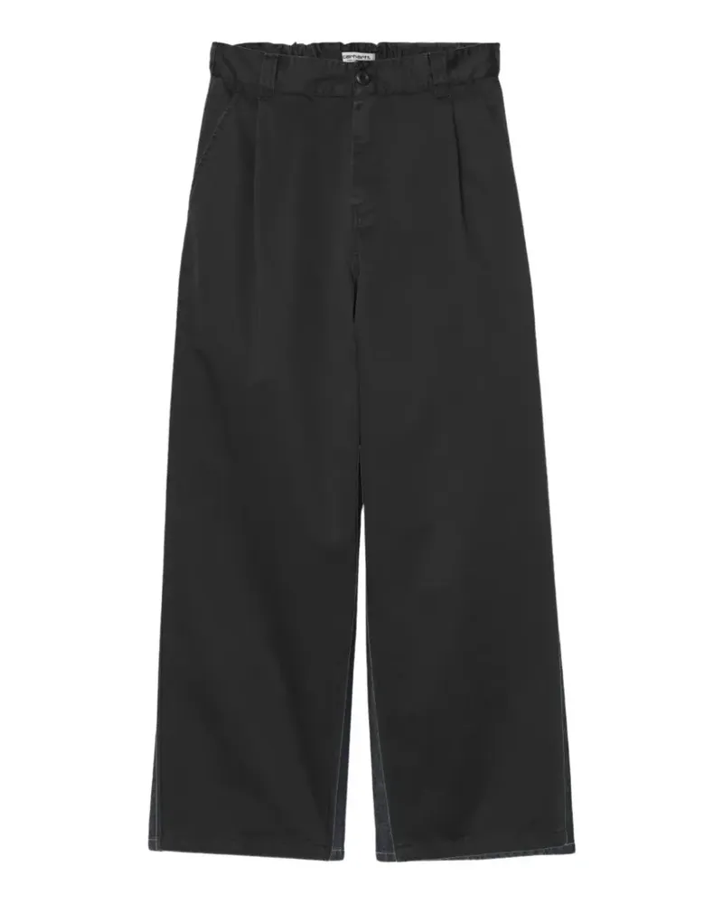 Carhartt WIP OG Double Knee Shorts mit Falten - Schwarz Schwarz