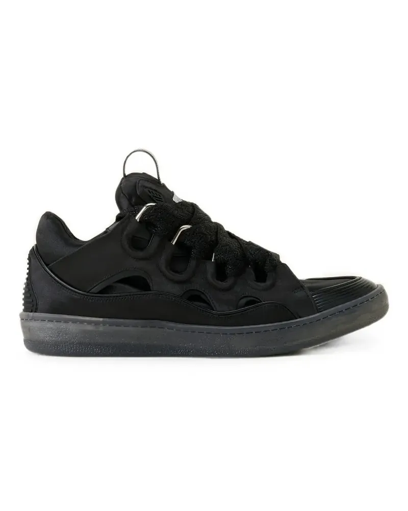 Lanvin Curb chunky-lace sneakers - Schwarz Schwarz