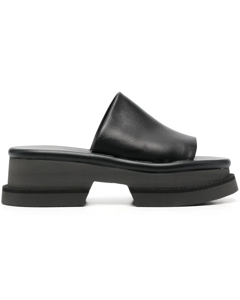 Robert Clergerie Faith Plateau-Mules - Schwarz Schwarz