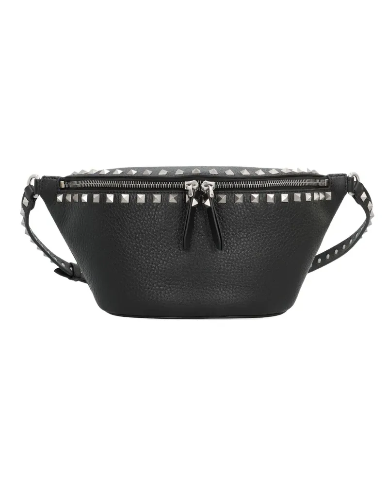 Valentino Garavani pebbled stud leather belt bag - Schwarz Schwarz