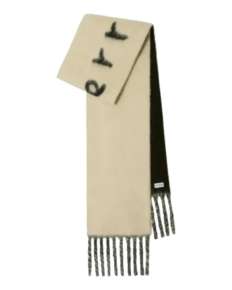 Burberry fringed scarf - Nude Nude