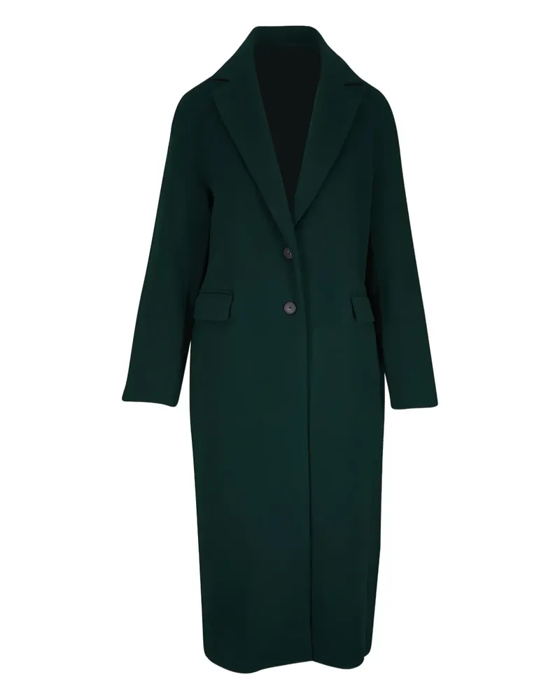 Vince Einreihiger Mantel mit Klappentasche - Grün Grün