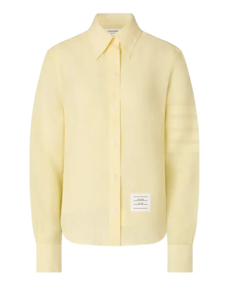 Thom Browne 4-Bar shirt - Gelb Gelb