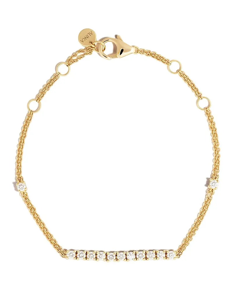 Alinka 18kt 'Riviera' Gelbgoldarmband Gold