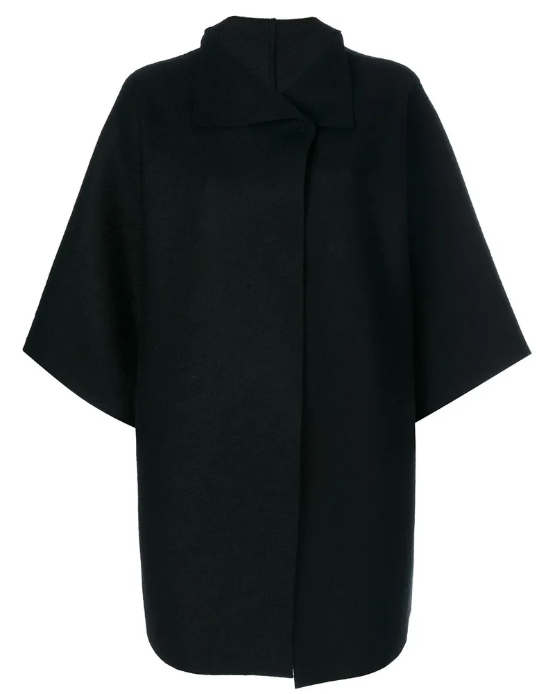 Harris Wharf London Oversized-Jacke aus Schurwolle - Schwarz Schwarz