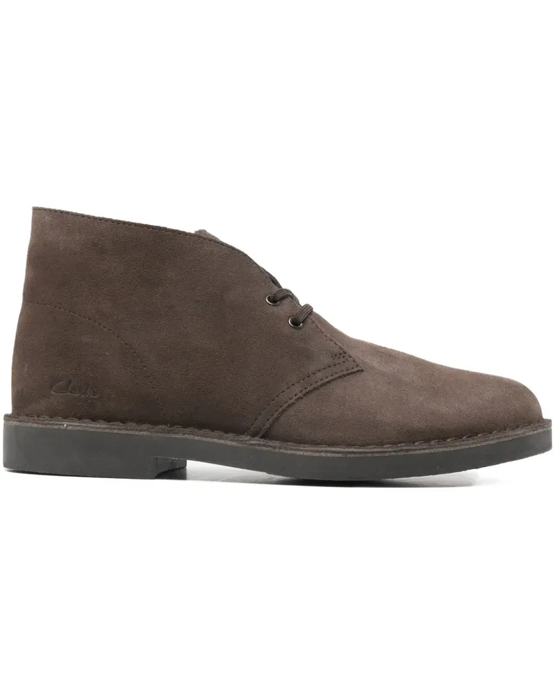 Clarks Schnürstiefel aus Leder - Braun Braun