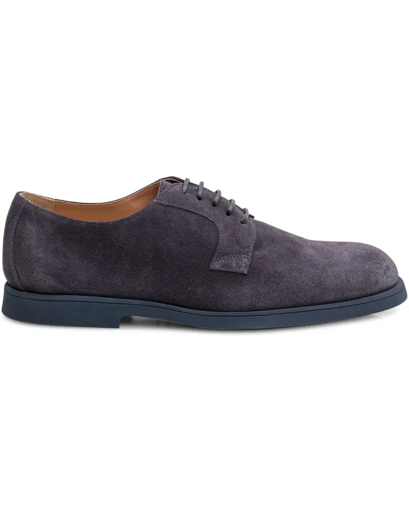Doucal´s Oxford-Schuhe aus Wildleder - Grau Grau