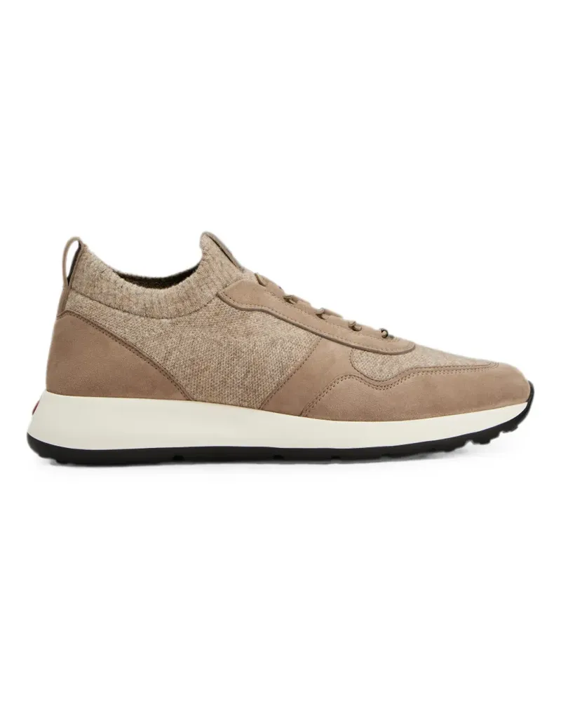 TOD'S Sneakers mit Wildleder-Einsätzen - Nude Nude