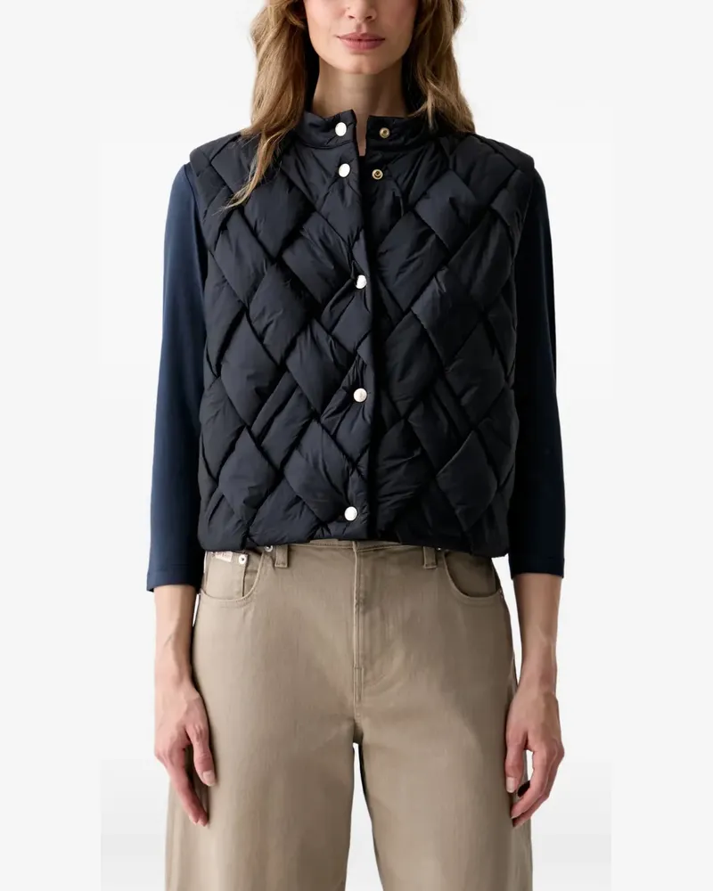 JOOP! quilted gilet - Schwarz Schwarz