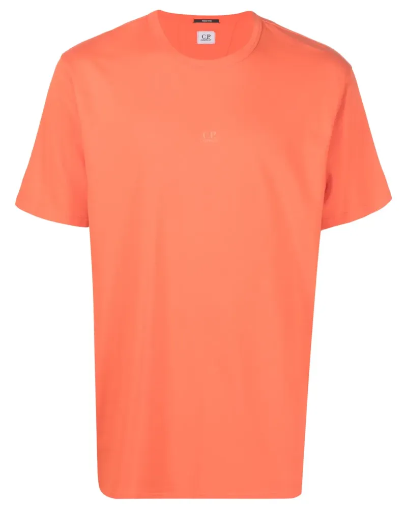 C.P. Company T-Shirt mit Logo-Print - Orange Orange