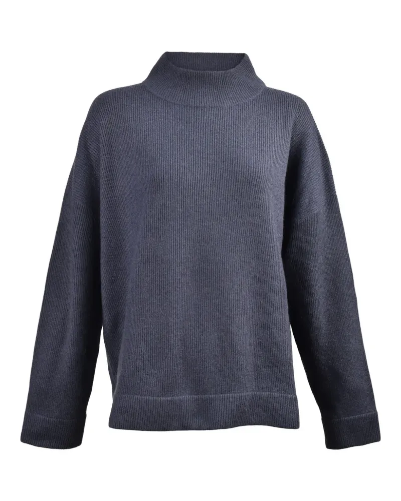 Brunello Cucinelli Gerippter Pullover - Blau Blau