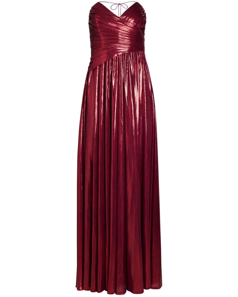 Retrofête Waldorf Kleid - Rot Rot