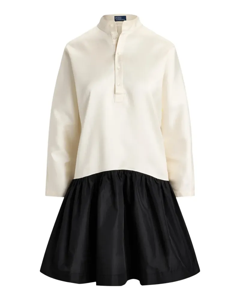 Ralph Lauren Maude Minikleid mit Knopfleiste - Nude Nude