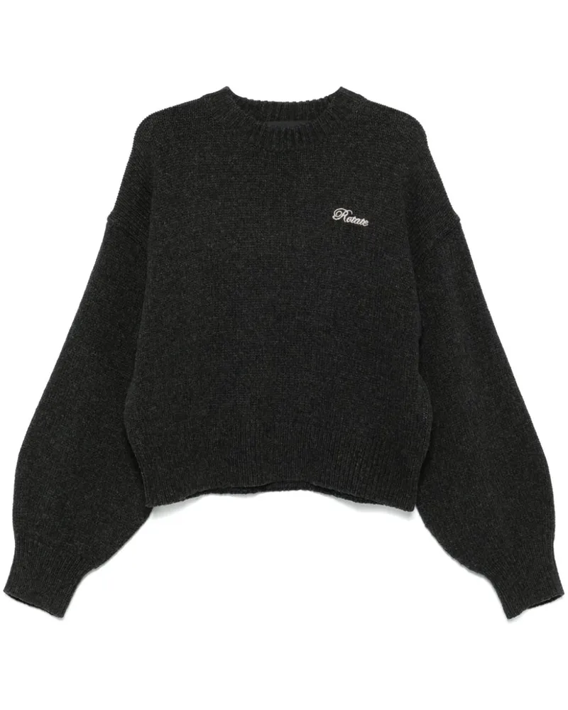 ROTATE Birger Christensen Pullover mit Rundhalsausschnitt - Grau Grau