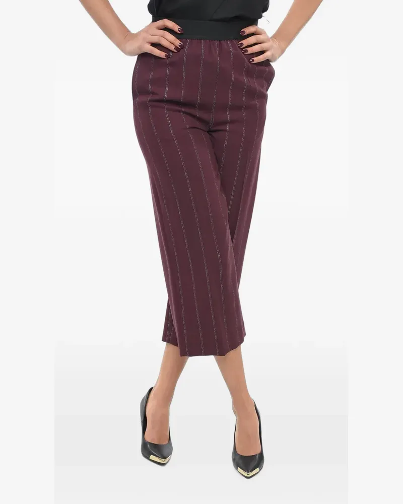 Stella McCartney Hose mit hohem Bund - Violett Violett