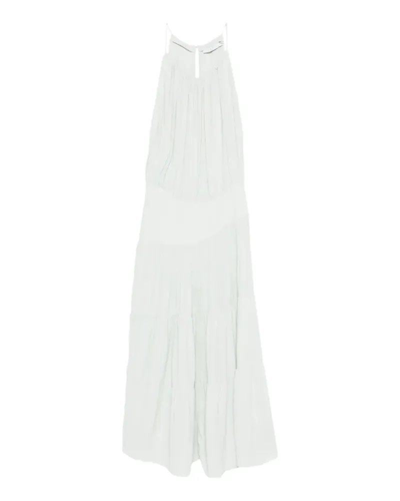 IRO tiered pleated dress - Grün Grün