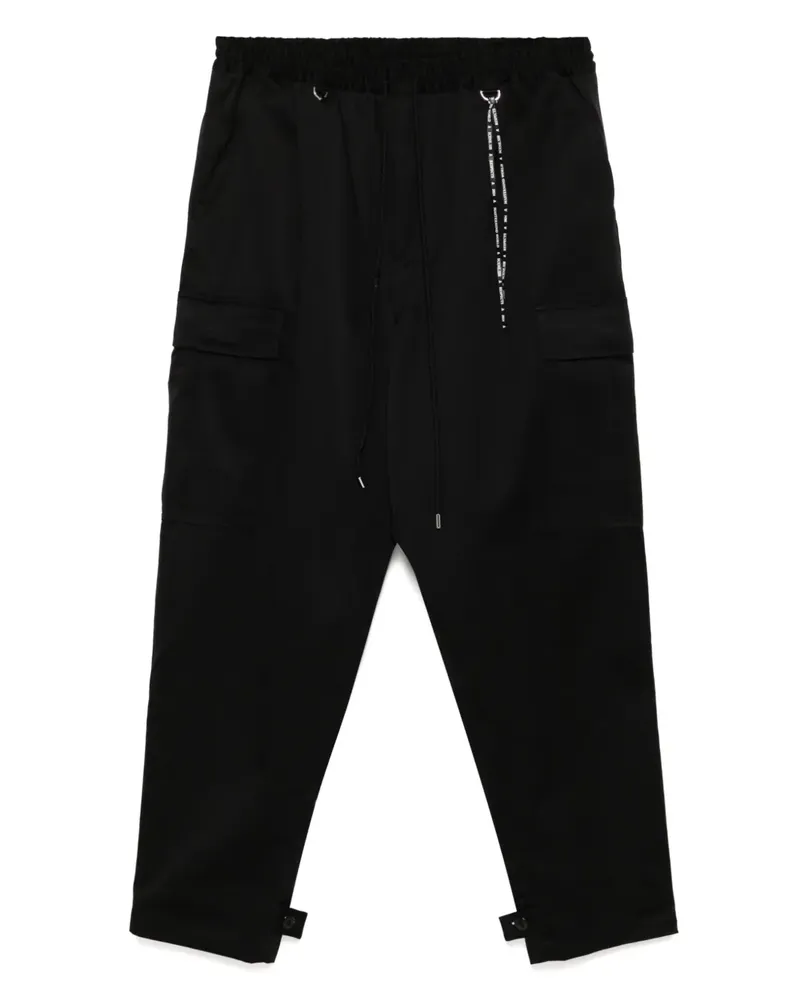 Mastermind World Hose mit Logo-Stickerei - Schwarz Schwarz