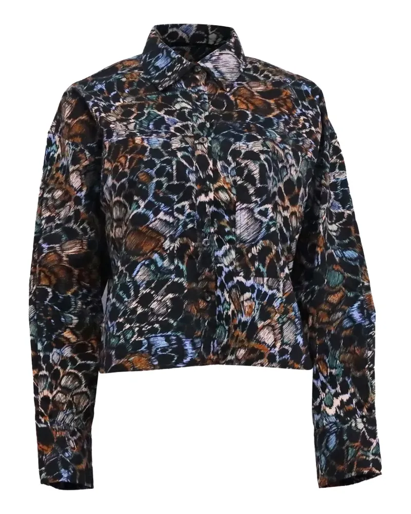Ulla Johnson Aria printed shirt - Schwarz Schwarz