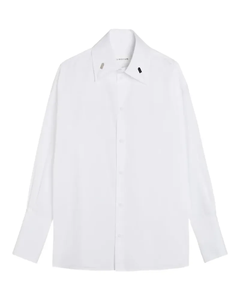 ARMARIUM Malik poplin shirt - Weiß Weiß