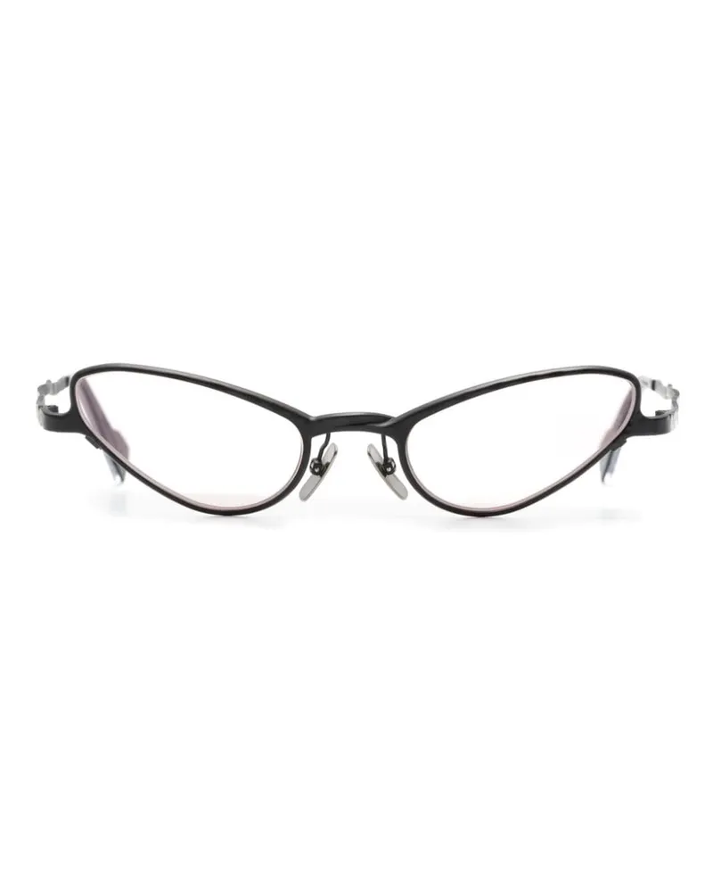 KUBORAUM Mask Z22 Sonnenbrille - Schwarz Schwarz