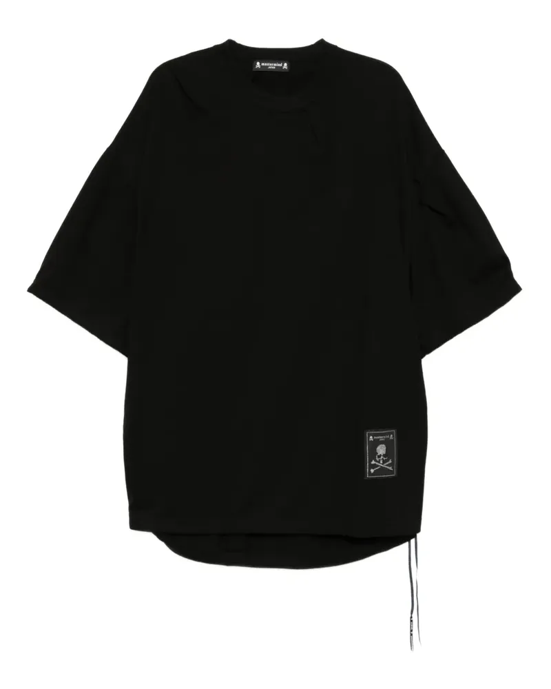 Mastermind Japan T-Shirt mit grafischem Print - Schwarz Schwarz