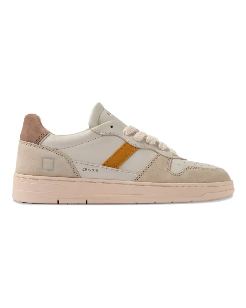 D.A.T.E. Court 2.0 Sneakers - Nude Nude