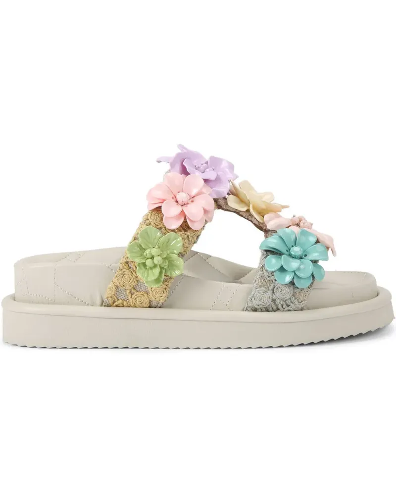 Kurt Geiger Orson Flower Sandalen - Nude Nude