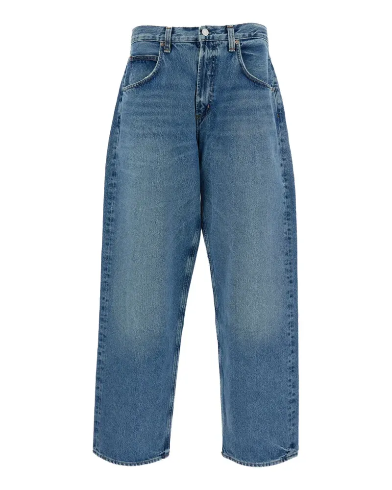 AGOLDE button-fastening jeans - Blau Blau