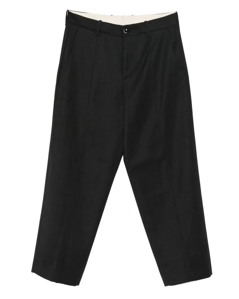 nine:inthe:morning Plissierte Hose - Schwarz Schwarz