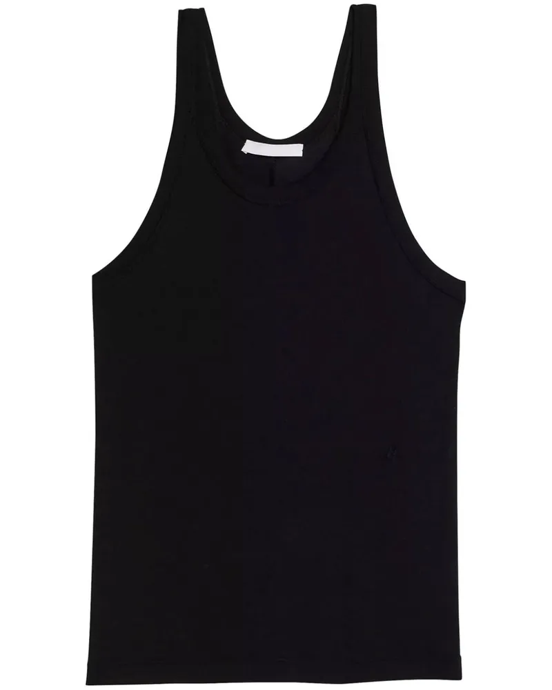 Helmut Lang Klassisches Trägershirt - Schwarz Schwarz