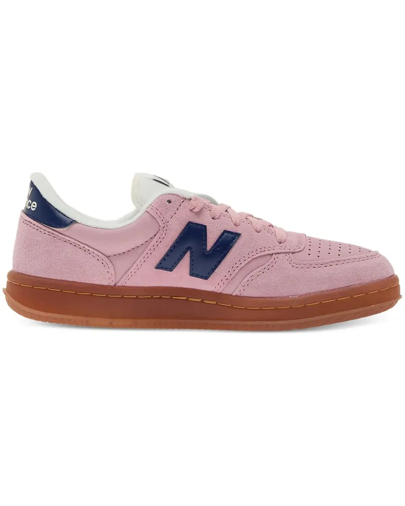 New Balance T500 Sneakers aus Wildleder - Rosa Rosa
