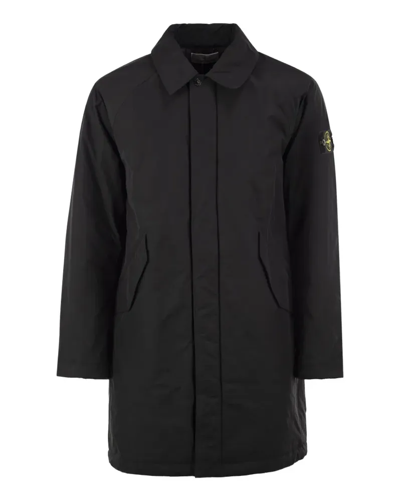 Stone Island Micro Reps padded coat - Schwarz Schwarz