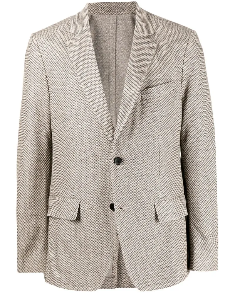 Ferragamo Einreihiges Sakko - Braun Braun