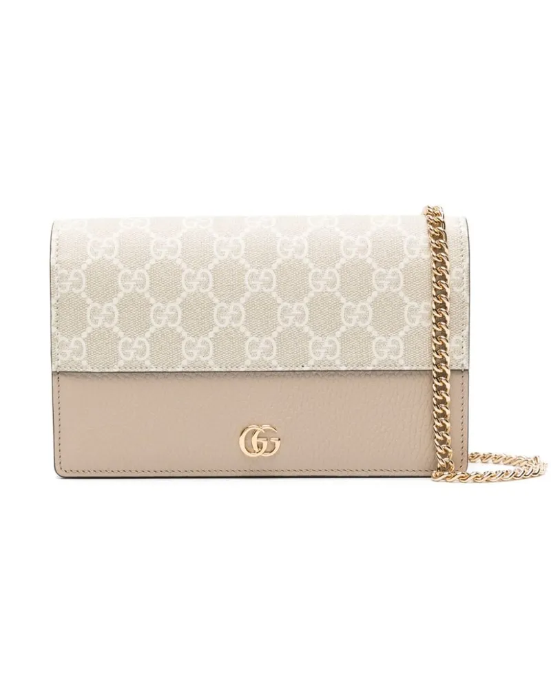 Gucci mini GG Marmont crossbody bag - Nude Nude